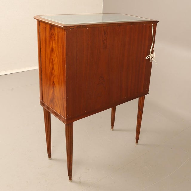 Mid-Century Swedish Grace Bar Cabinet from Forenade Mobler, 1940s For Sale - Image 9 of 12
