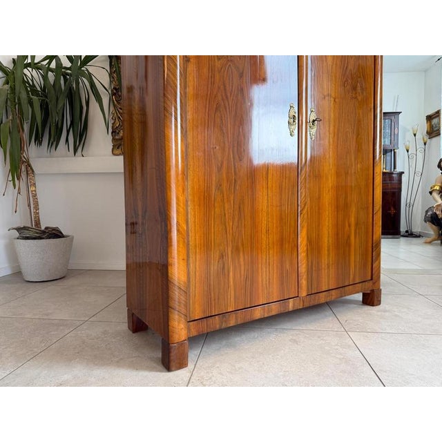 Antique Biedermeier Hallway Wardrobe For Sale - Image 12 of 14