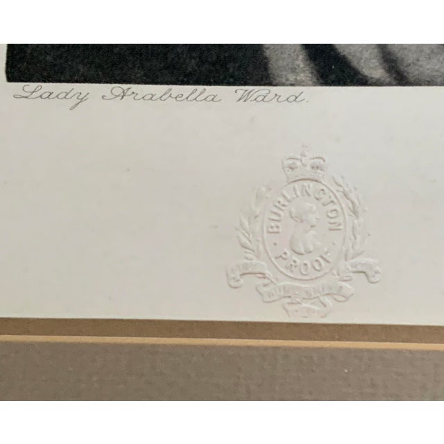 Antique Lithograph After George Romney, Lady Arabella Ward, C. 1900 For Sale - Image 13 of 15