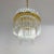 Mid-Century Glass and Brass Chandelier by Christoph Palme for Palwa, 1970s For Sale - Image 9 of 10