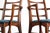 Brown Set of 8 Danish Modern Teak Ladder Back Niels Koefoeds Dining Chairs Hornslet For Sale - Image 8 of 12