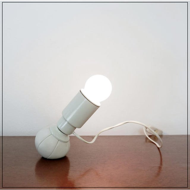 Gino Sarfatti White 600 C Table Lamp by Gino Sarfatti for Arteluce, 1960s For Sale - Image 4 of 10