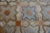 1890s Gray Star Medallion Folk Art Trellis-Lattice Antique American Hooked Rug For Sale - Image 11 of 15