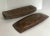 Here is a great set of 8 long and shallow bowls that are made by weaving wood together into a checker-like pattern. They...