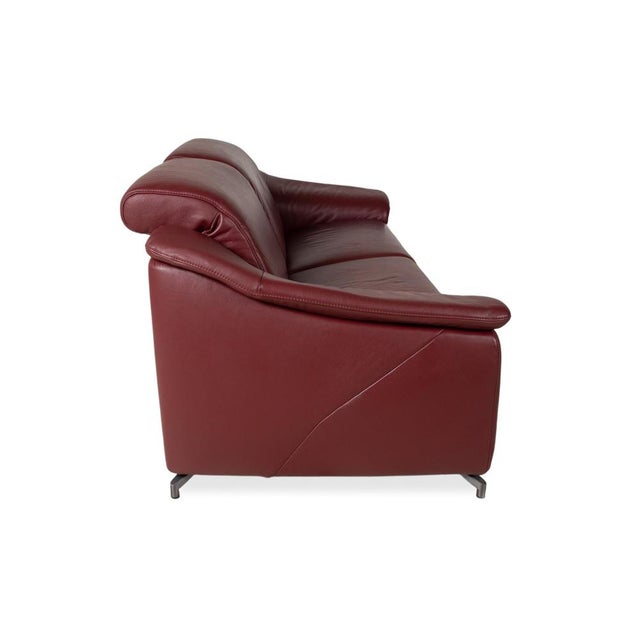 3-Seater Sofa in Leather from Himolla For Sale - Image 11 of 14