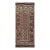 Afghan Maimana Kilim Area Rug, Handwoven Wool, 5x8, Brown & Blush For Sale