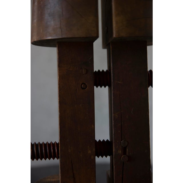 Antique Wooden Millinery Mold Stretcher For Sale In Los Angeles - Image 6 of 8