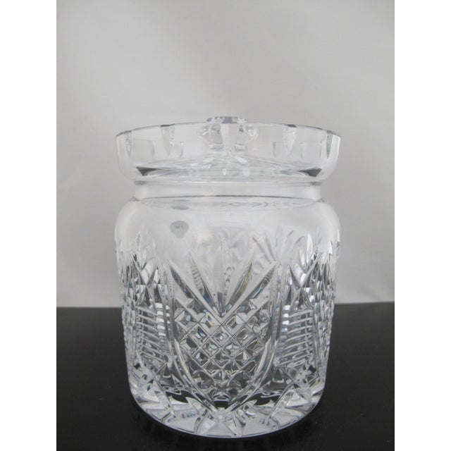 Waterford Crystal Waterford Crystal 12 Days of Christmas Patridge Biscuit Barrel Jar Original Box For Sale - Image 4 of 10