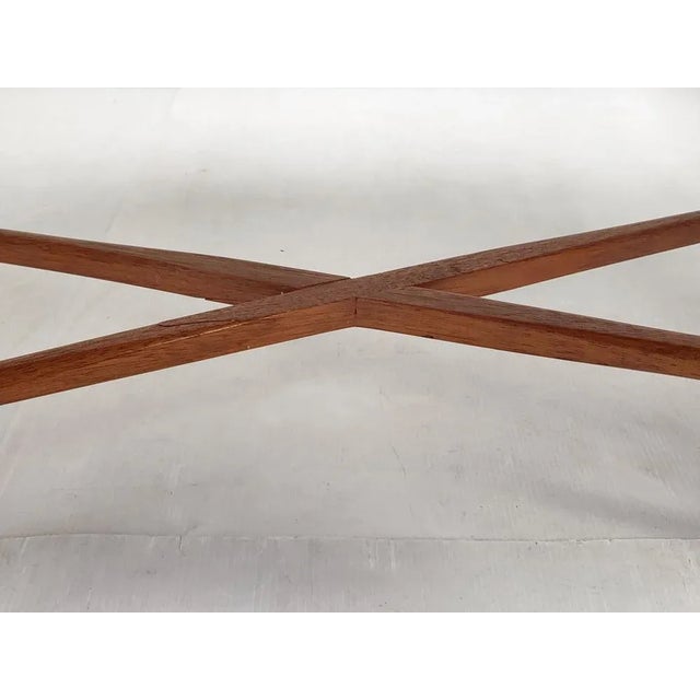 Scandinavian Coffee Table in Teak & Glass, Denmark, 1960s For Sale - Image 6 of 13