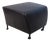 Windy Ottoman in Black Leather by Gijs Papavoine for Montis, 1990s For Sale