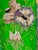 Rococo Legras Mont Joye Enameled Art Glass Vase c. 1900 For Sale - Image 3 of 10