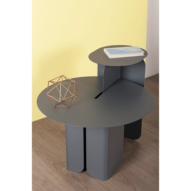 Contemporary Grey HIP HOP Coffee Table by Lucio Curcio e Luca Binaglia for Formae For Sale - Image 3 of 7
