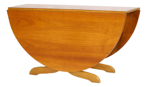 Teak Drop-Leaf Dining Table from Morris of Glasgow