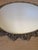 Baroque Oval Bronze Wall Mirror, 1960s For Sale - Image 11 of 17