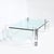 Mid-Century Lucite Bullet-Form Supports & Glass Coffee Table by Karl Springer For Sale - Image 9 of 10