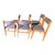 1950s Mid-Century Danish Teak Dining Table Chairs – Scandinavian Modern Set For Sale - Image 11 of 18
