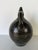 Black Vintage Organic Primitive Style Handcrafted Black Pottery Vase With Incised Tribal Motifs For Sale - Image 8 of 12