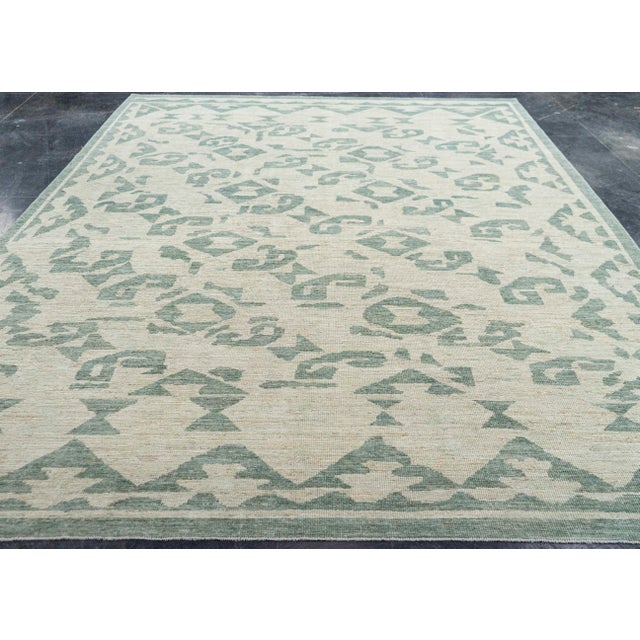 Turkish Oushak Rug 8'11" x 12'3" #20269 Explore a curated collection of hallway runners, wool rugs, and handmade...