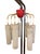 Mid-Century Modern Hanging Lamp in Brass and Glass, 1950s For Sale - Image 17 of 18