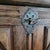 Early 20th Century Wooden Antique Chest With Skeleton Key For Sale - Image 9 of 9