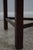Baker Mahogany Leather Chippendale Window Bench For Sale - Image 9 of 17