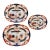 Set of 3 Mason’s Ironstone Platters, Circa 19th Century For Sale
