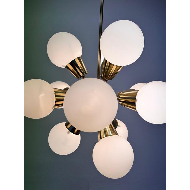 Space Age Sputnik Pendant Light by Kamenicky Senov, 1970s For Sale - Image 3 of 7