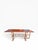 American Vintage McGuire San Francisco Convertible Bamboo & Rosewood Dining Console Table For Sale - Image 3 of 17