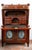 Antique mahogany secretary desk with bronze inlays and panels depicting neoclassical scenes, 19th century. General...
