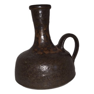 Vintage Ceramic Vase by Rudi Stahl, 1970s For Sale