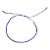 Blue Sapphire String Bracelet For Sale