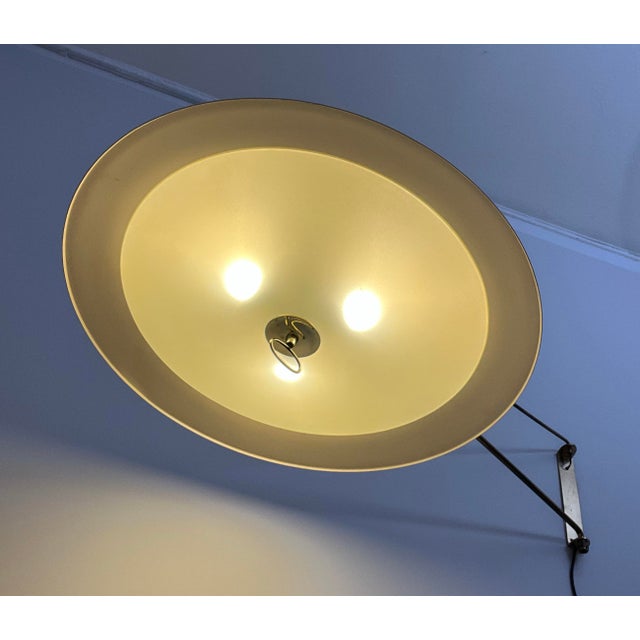 1950s Wall Lamp attributed to Gio Ponti, 1950s For Sale - Image 5 of 7