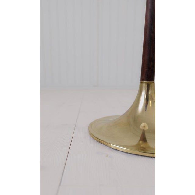 Midcentury Modern Trumpet Shaped Brass Floor Lamp, 1960s For Sale - Image 11 of 16
