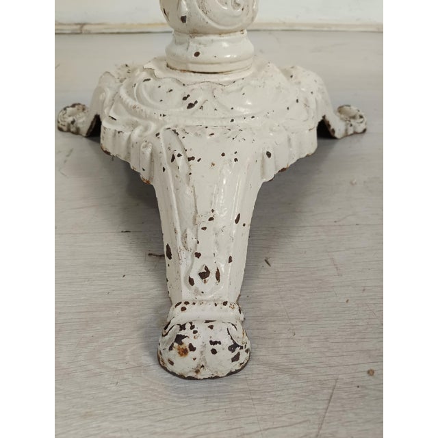 Antique Bistro Pedestal Table, 1890s For Sale - Image 12 of 16