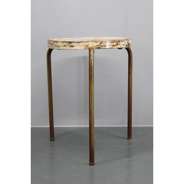 Industrial Industrial Round Table, Italy, 1950s For Sale - Image 3 of 11