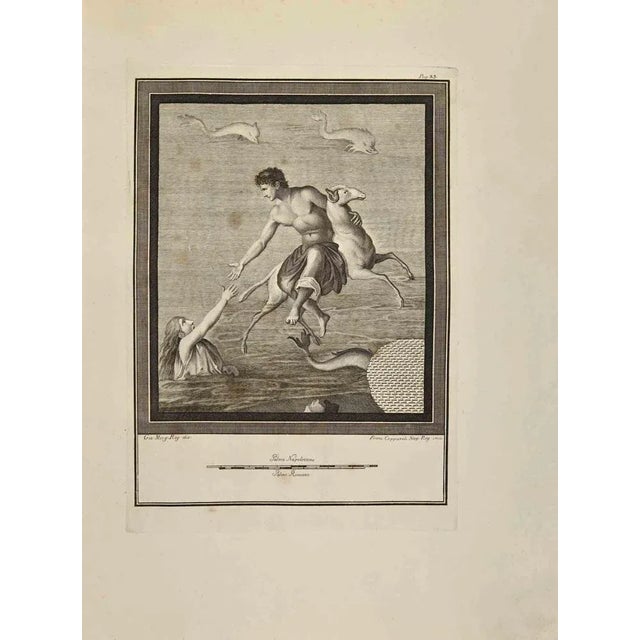 Helle Reaching for Phrixus On His Flying Golden Ram from "Antiquities of Herculaneum" is an etching on paper realized by...