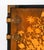 Antique Black Lacquered Marquetry Cocktail Cabinet on Stand, 1930s For Sale - Image 10 of 15