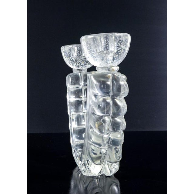 Blown Glass Candelabra from Barovier, 1930s For Sale - Image 9 of 18