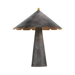 Hudson Valley Lighting Folly Beach 20.75 in. 1 Light Table Lamp in Verdigris Finish For Sale