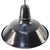 French black / blue Industrial pendant lamp. Used in warehouses and factories in France and Belgium. E26 / E27 Up to 250V...