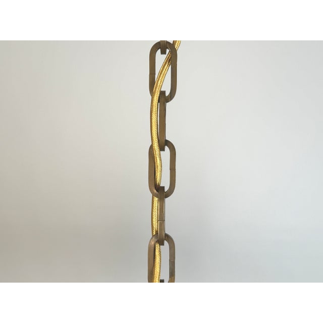 Metal Large Crystal & Brass Chandelier from Bakalowits & Söhne, 1950s For Sale - Image 7 of 12