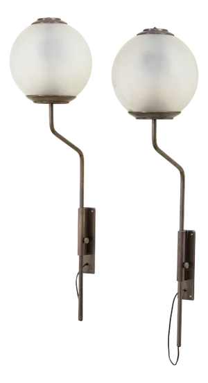 Wall Lamps Mod. Lp11 by Luigi Caccia Dominioni for Azucena, 1958, Set of 2