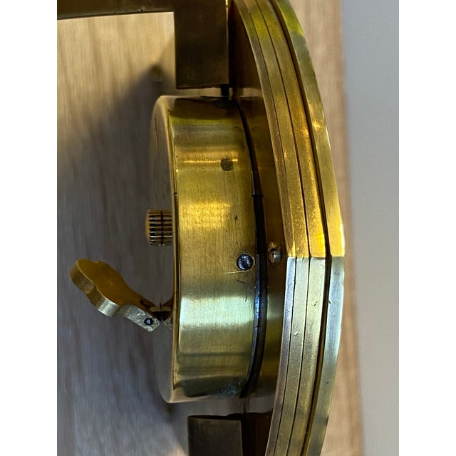 1930s Easel Clock Model Just from Charles Victor Hour, 1935 For Sale - Image 5 of 11