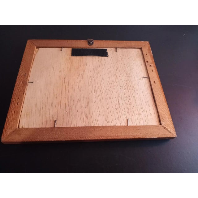 Contemporary 1970s Marketry Handmade Wall Art For Sale - Image 3 of 6