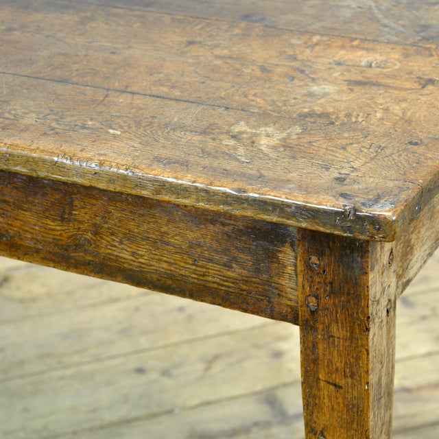 Brown French Oak Table, 1850s For Sale - Image 8 of 11