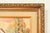 Brown Original Artist Signed Impressionist Rural Landscape Oil on Canvas Painting of Cottage in Carved Giltwood Frame For Sale - Image 8 of 12