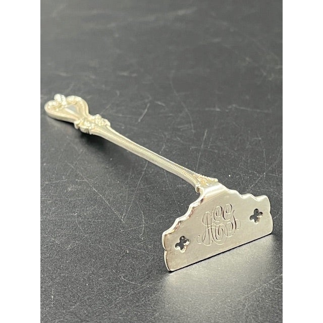 Early 20th Century Sterling Silver Baby Food Pusher For Sale - Image 12 of 12