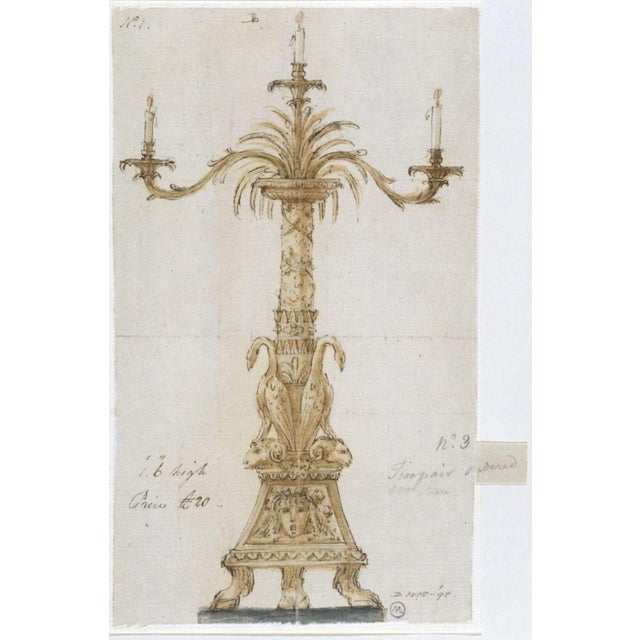 19th Century Pair of Italian Grand Tour Antique Bronze Candlesticks For Sale - Image 16 of 18