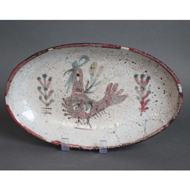 French Ceramic Tray by Gustave Reynaud, 1960s For Sale - Image 16 of 16