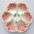 Antique French Keller and Guerin Luneville Majolica Pink Seaweed Oyster Plate, Circa 1890 For Sale In Houston - Image 6 of 6